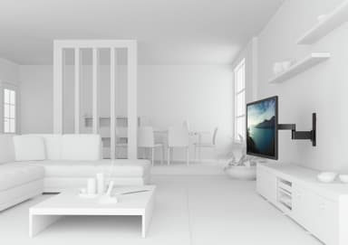 Vogels Wall 3245 drejeligt vægbeslag 32"- 55" (sort)