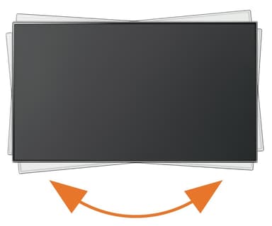 Vogels Wall 3345 drejeligt vægbeslag 40"- 65" (hvid)
