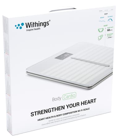 Withings Body Cardio badevægt WBS04BLACK - Hvid