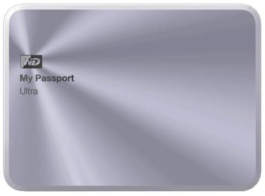 WD My Passport Ultra Metal Edition 1 TB (sølv)