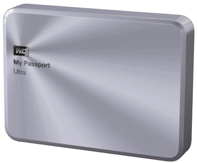 WD My Passport Ultra Metal Edition 2 TB (sølv)