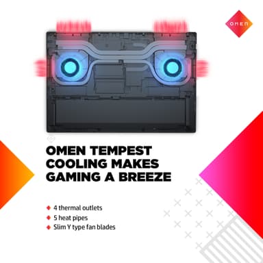 HP Omen 16-wf0876no  i7-13HX/16/512/4070 16" bærbar gaming computer