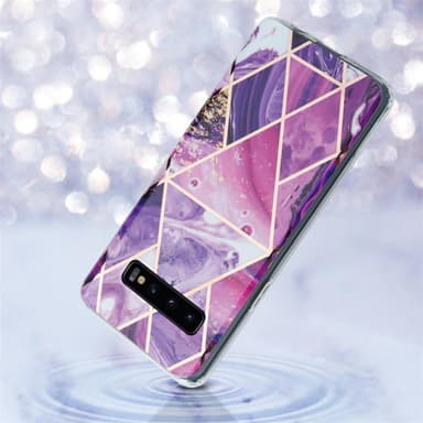 Samsung Galaxy S10 PLUS Pungetui Cover Case (Lilla)