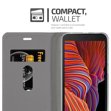 Samsung Galaxy XCover 5 Pungetui Cover Case (Grå)