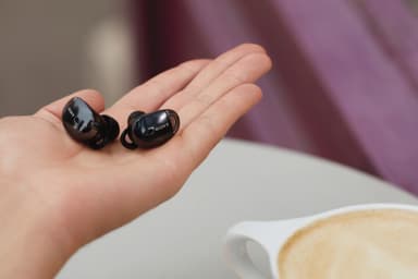 Sony ægte trådløs in-ear hovedtelefoner WF-1000X (sort)