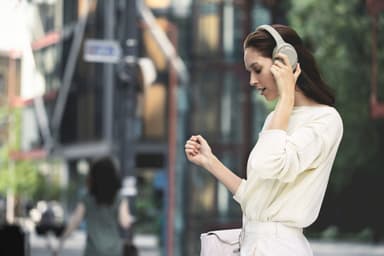 Sony trådløse around-ear hovedtelefoner WH-1000XM3 (sølv)