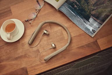 Sony trådløse in-ear hovedtelefoner WI1000X (champagne)