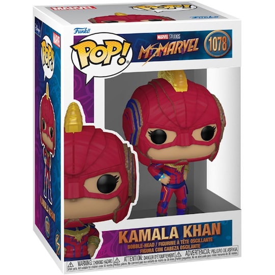 Funko Pop! Ms Marvel Kamala Khan-figur