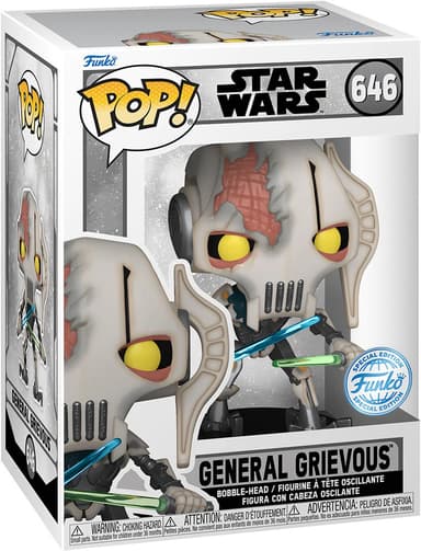 Funko Pop! Vinyl Excl SW II Grievous-figur