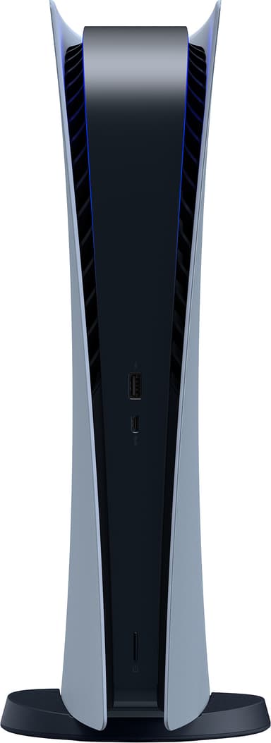 PS5 Digital Edition konsolcover (Sterling Silver)