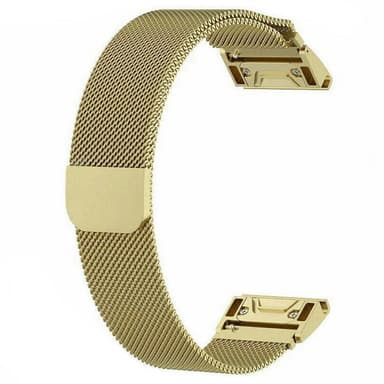 Milanese magnetisk urrem Garmin Fenix 6 Pro - Guld