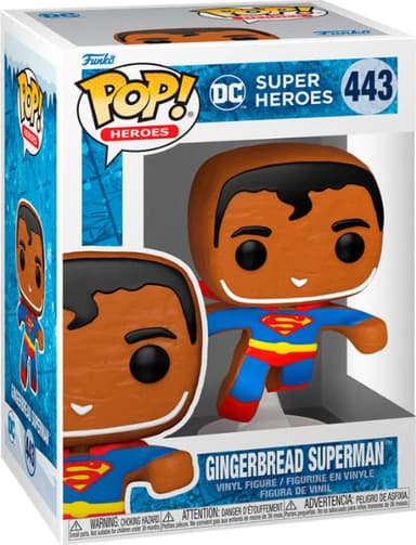 Funko Pop! Vinyl Gingerbread Superman figur