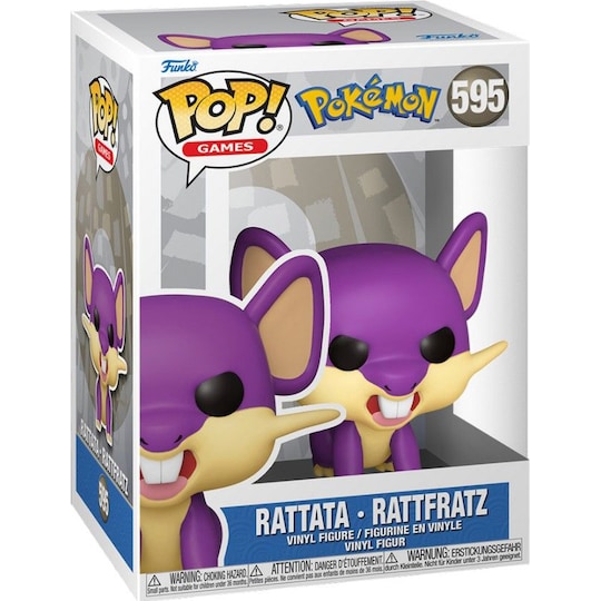 Funko Pop! Vinyl Pokémon Rattata figur