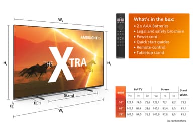 Philips 65” Xtra PML9008 4K Mini-LED Smart TV (2023)