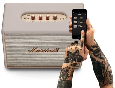Marshall Woburn multiroom højtaler (creme)