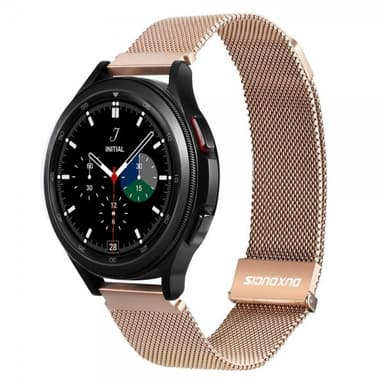 DUX DUCIS Samsung Galaxy Watch 20mm Armbånd Milanese Guld