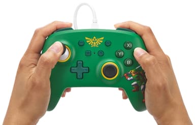PowerA Nintendo Switch USB-kablet gamepad (Zelda Edition)