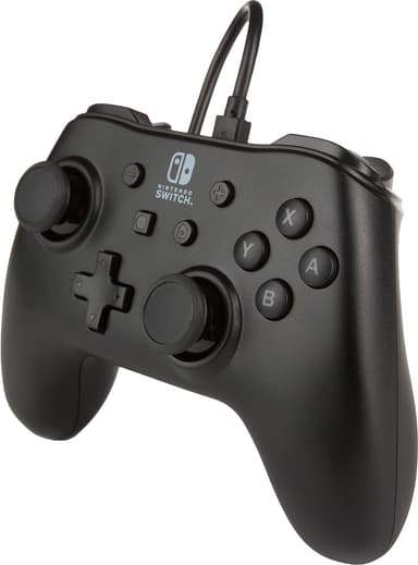 PowerA Nintendo Switch USB-kablet gamepad (sort)