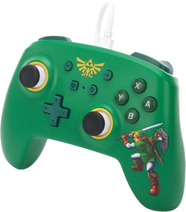 PowerA Nintendo Switch USB-kablet gamepad (Zelda Edition)