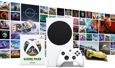 Xbox Series S 512GB Startpakke (hvid)