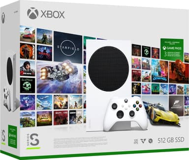 Xbox Series S 512GB Startpakke (hvid)