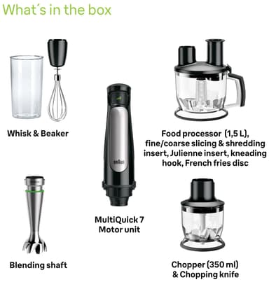 Braun Multiquick 7 Stavblender MQ7085X