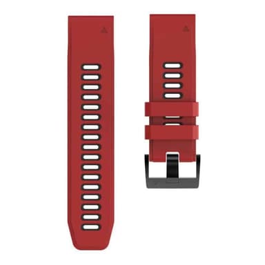 Twin sport urrem Garmin Marq Athlete (Gen2) - Rød/sort