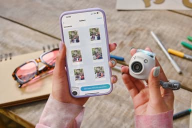 Fujifilm Instax Pal digital kamera (pulver pink)