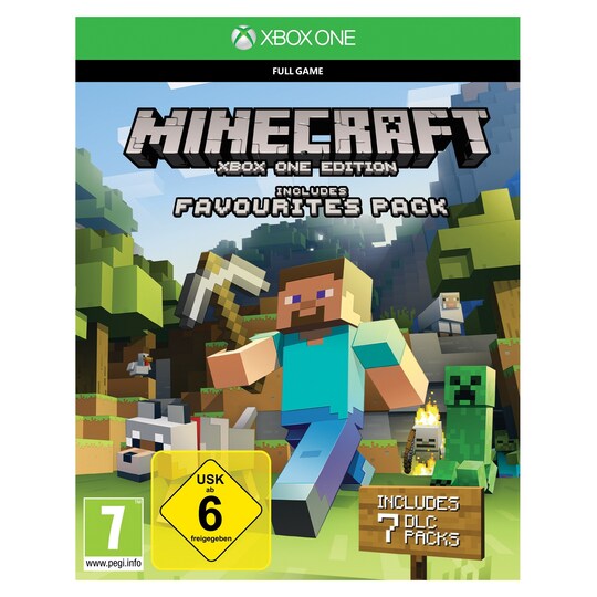 Xbox One S 500 GB Minecraft spilpakke