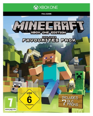 Xbox One S 500 GB Minecraft spilpakke