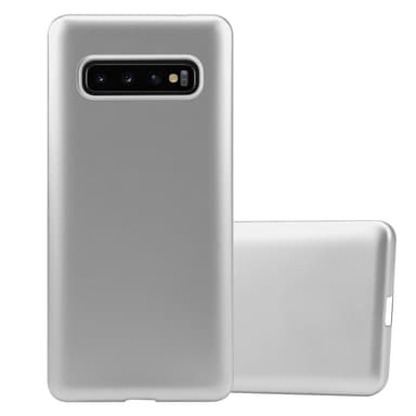 Samsung Galaxy S10 PLUS Cover Etui Case (Sølv)