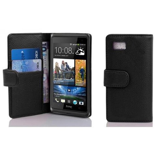 HTC Desire 600 Pungetui Cover Case (Sort)