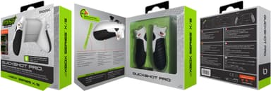Bionik Quickshot Pro Xbox Series X/S controller håndtag (sort/hvid)
