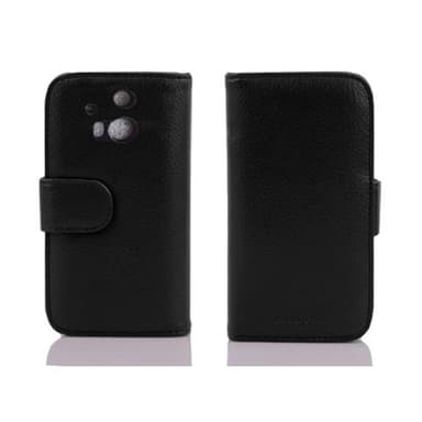HTC ONE M8 Pungetui Cover (Sort)