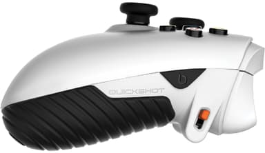 Bionik Quickshot Pro Xbox Series X/S controller håndtag (sort/hvid)
