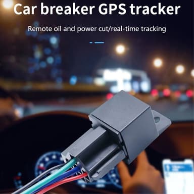 Car Relay Real Time GPS Tracker Anti Theft Alarm Sikkerhed
