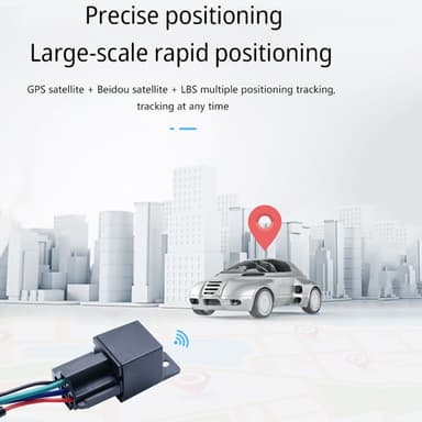 Car Relay Real Time GPS Tracker Anti Theft Alarm Sikkerhed