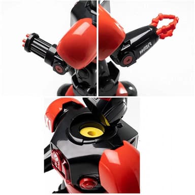 Radio-controlled Robot that shoots foam discs + dances and sings