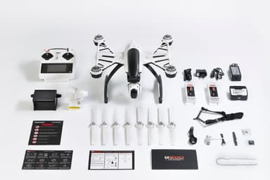 Yuneec Typhoon 4K drone + 2 batterier