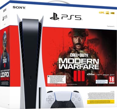 PlayStation 5 + COD MWIII-pakke