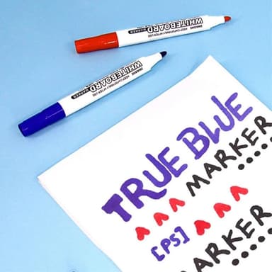 Whiteboard Marker Pen Maleri Tegning - 3 stk i forskellige farver