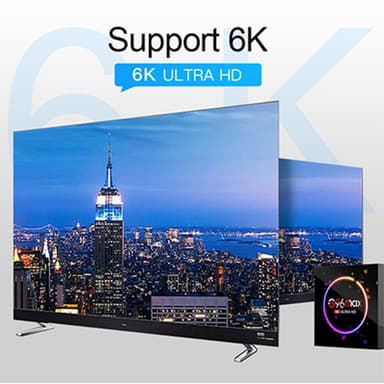 4+32 GB G96max 6K Ultra HD Smart TV-boks H616-chip Android 10.0 WiFi Bluetooth