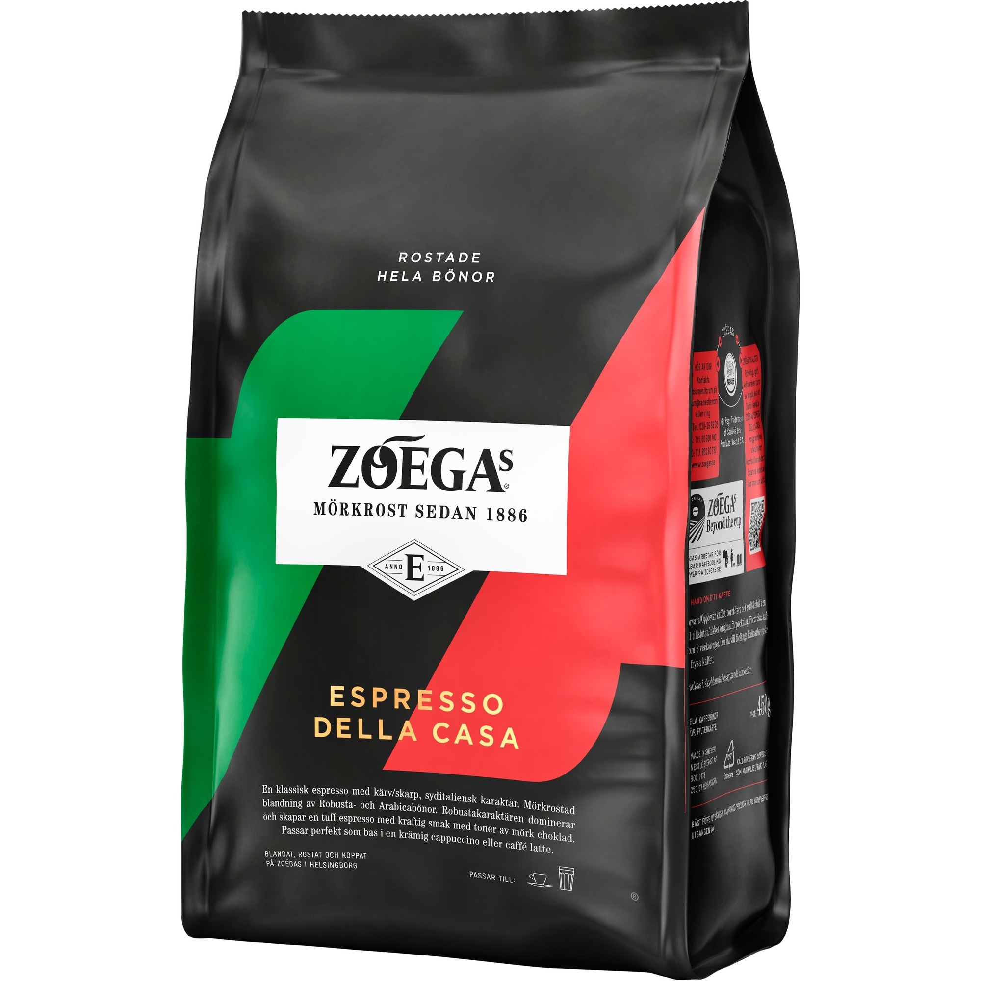 Zoegas Della Casa kaffebønner 12302222 thumbnail