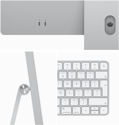 iMac 24" M3 2023 8/8/256 (sølv)