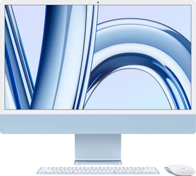 iMac 24" M3 2023 8/10/512 (blå)