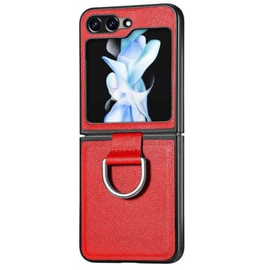 Ring Cover Samsung Galaxy Z Flip 5 - Rød