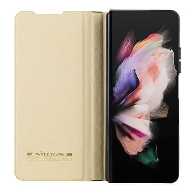 Nillkin Qin Pro cover Samsung Galaxy Z Fold 5 - Guld