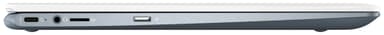 HP Chromebook x360 14-da0000no 14" 2-i-1 (hvid/grå)