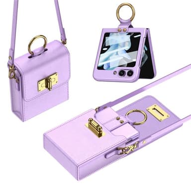 Mobiltaske 2i1 Samsung Galaxy Z Flip 5 - Lilla