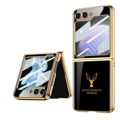Elk Glass Case Samsung Galaxy Z Flip 5 - Sort